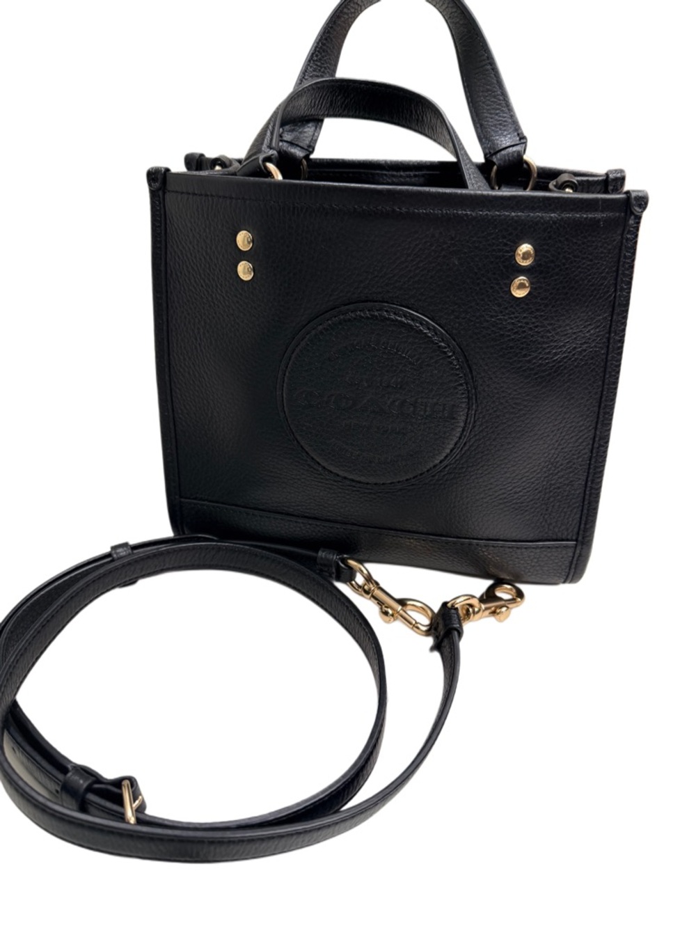 Coach Dempsey Tote 22 With Coach Patch